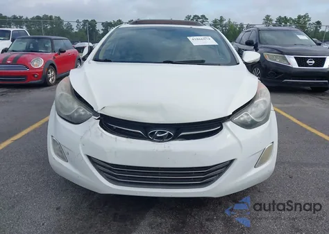 2013 Hyundai Elantra Limited from USA, damaged, VIN 5NPDH4AE8DH173253